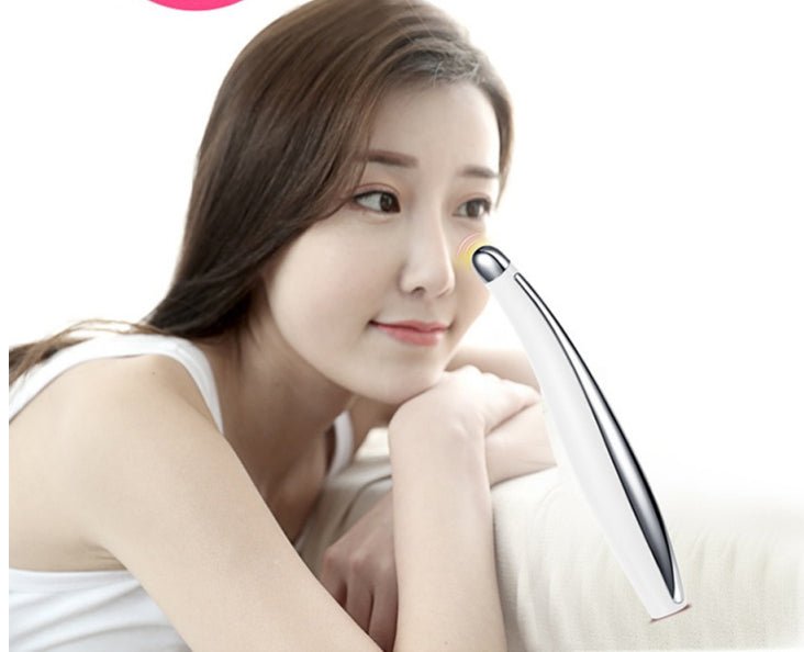 Eye Massager Pen for Dark Circles and Wrinkles Relief - Bela - Rushnika