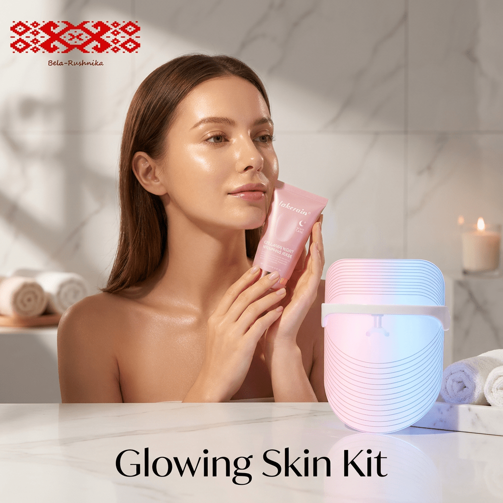 LED Beauty Mask and Photon Skin Rejuvenation Device - Bela - Rushnika
