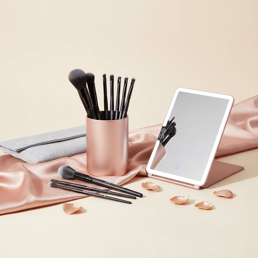 Multifunctional LED Makeup Mirror - Bela - Rushnika