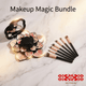 Multifunctional Makeup Full Set with Black Floral Palette - Bela - Rushnika