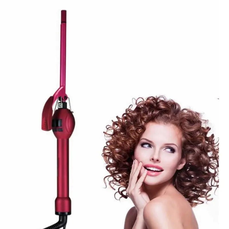 Professional 9mm Curling Iron with LCD Display - Bela - Rushnika