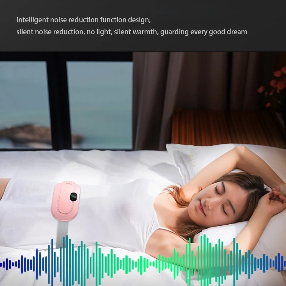 Smart Heating Pad Waist Belt with Vibration - Bela - Rushnika