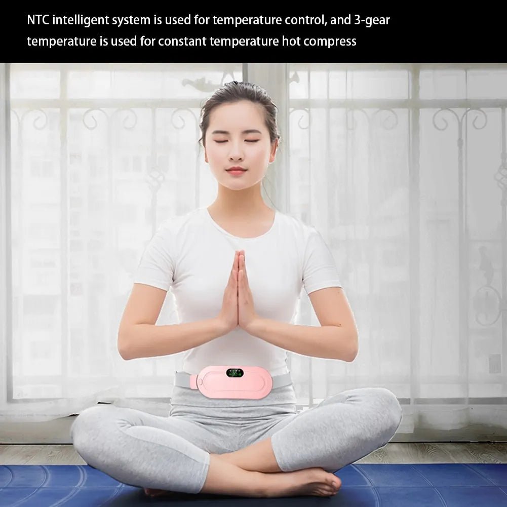 Smart Heating Pad Waist Belt with Vibration - Bela - Rushnika